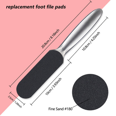 Replaceable Foot Rasp Files for Effective Dead Skin Removal - Smarsty