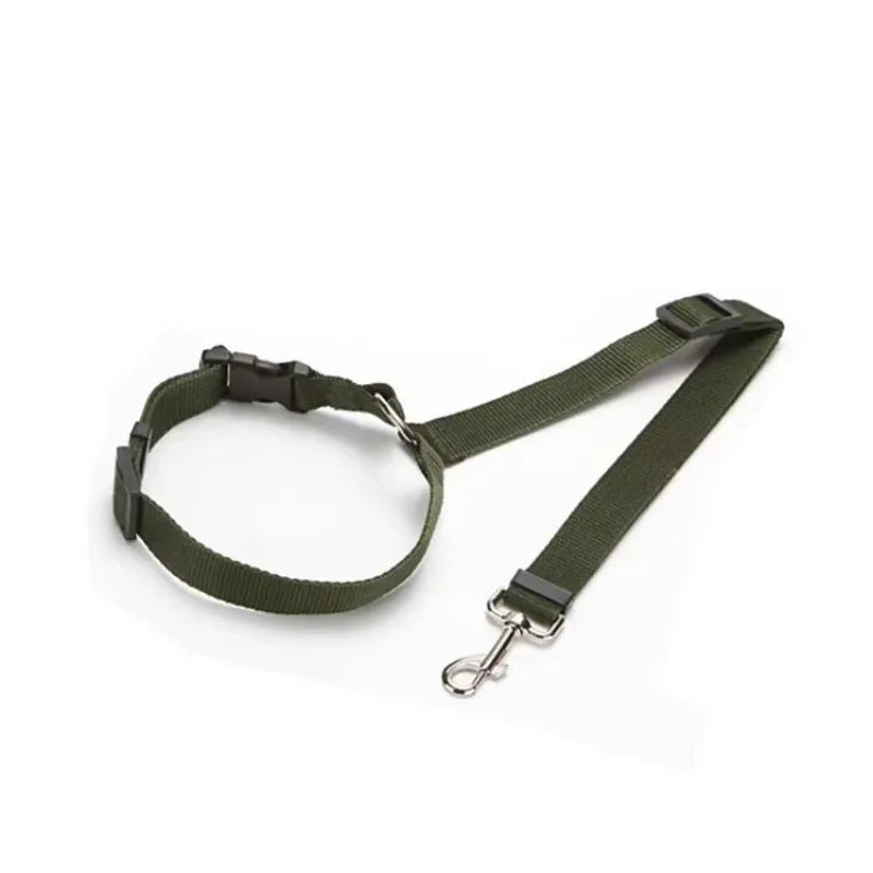 Adjustable Two-in-One Dog Car Seat Belt Leash - Smarsty