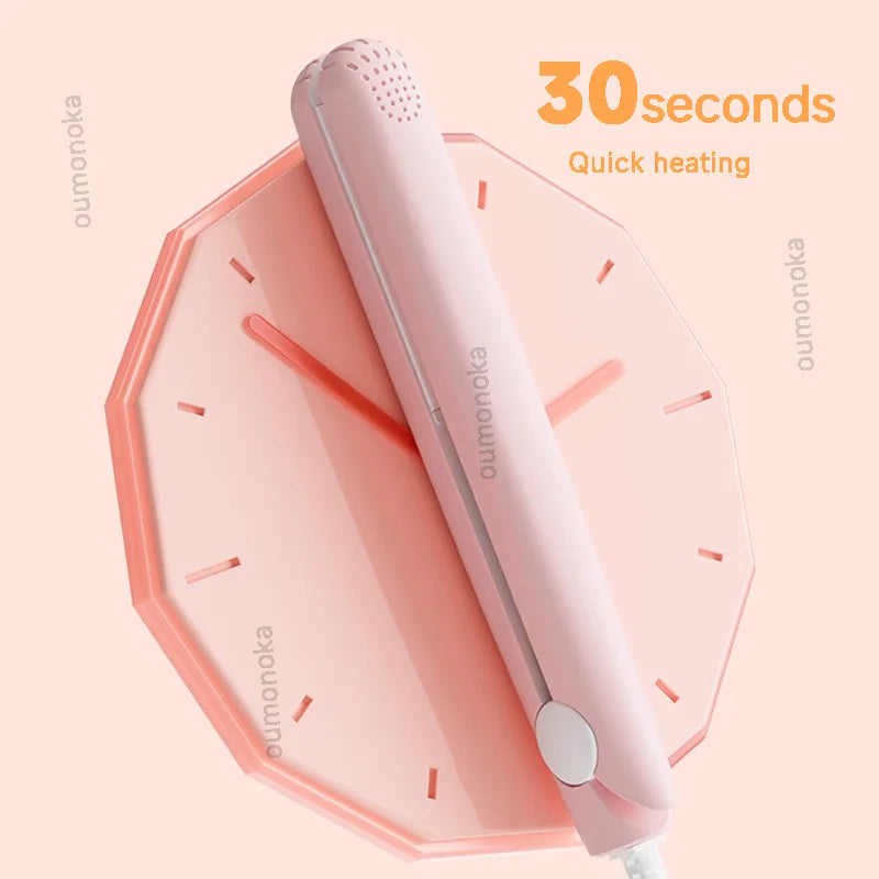 3-in-1 Hair Straightener and Curling Iron with Anti-Scalding Feature - Smarsty