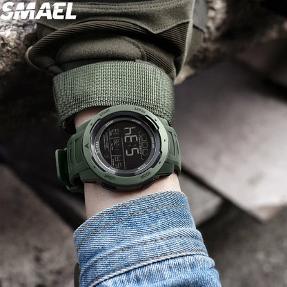 SMAEL 8105 Men’s Digital Sports Watch Waterproof LED Display - Smarsty