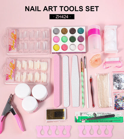 Acrylic Powder and Liquid Monomer Nail Art Kit - Smarsty