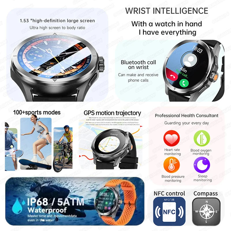 S4 Ultra Xiaomi Smart Bracelet with AMOLED HD Screen - Smarsty