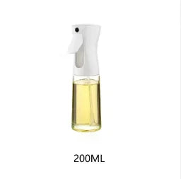 1pc 200ml/300ml Oil Spray Bottle Kitchen Cooking Olive Oil Dispenser Camping BBQ Baking Vinegar Soy Sauce Sprayer Containers by Smarsty