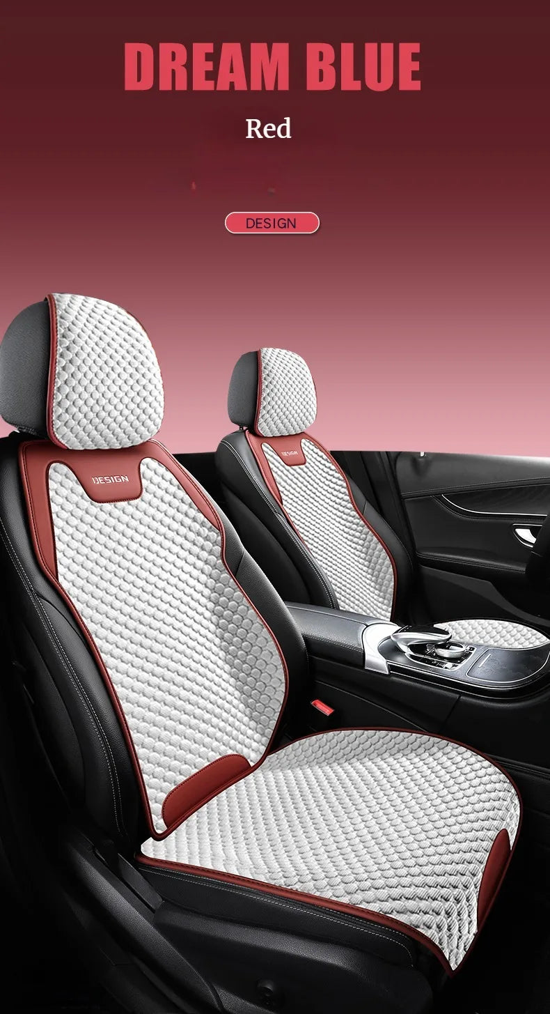 Ice Silk Car Seat Cushion With Ventilation For Comfort - Smarsty