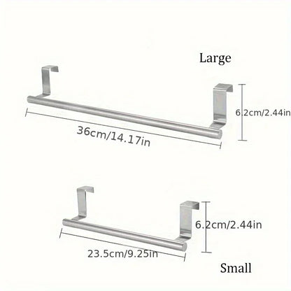 Over Door Stainless Steel Towel Rack for Kitchens - Smarsty