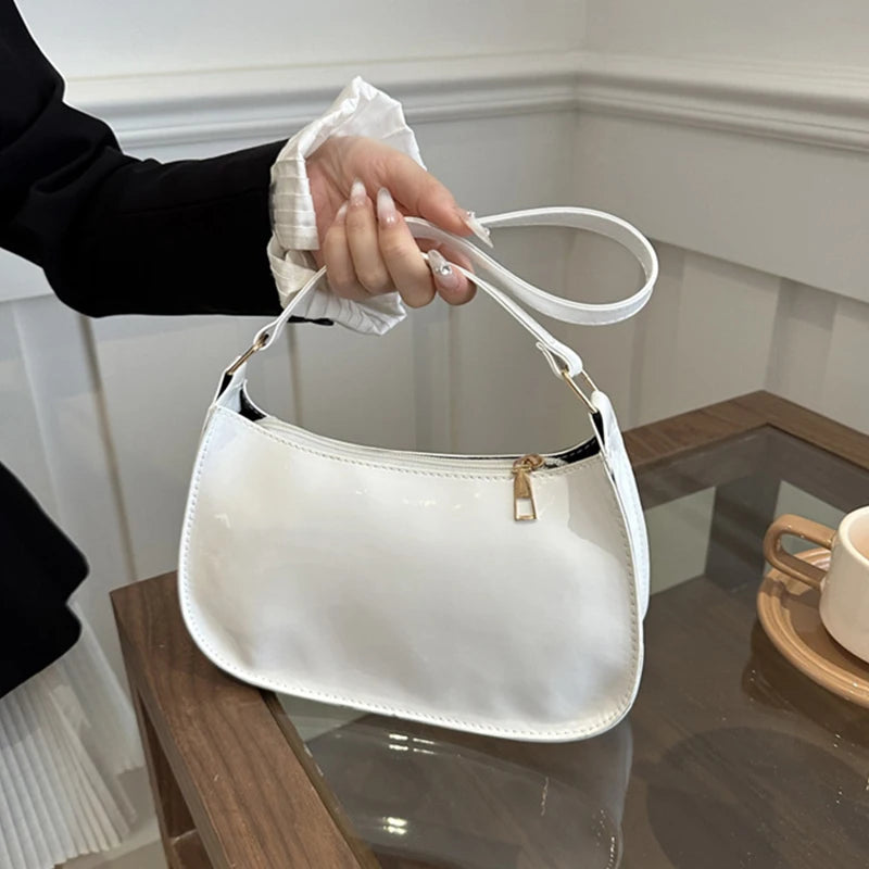 PU Leather Shoulder Bag For Women Retro Fashion Casual - Smarsty