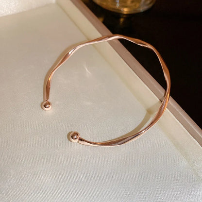 Creative Gold Cuff Bracelet for Women’s Fashion - Smarsty