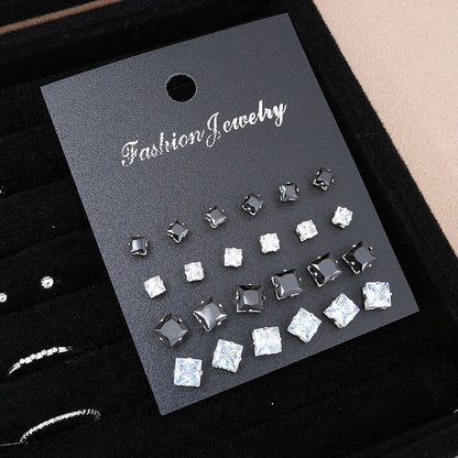 Silver Chic Jewelry Set For Women With Pearl Necklaces - Smarsty