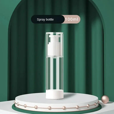 Clear Airless Cosmetic Cream Pump Bottle Travel Size Dispenser - Smarsty