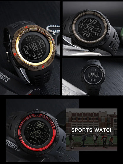 SKMEI 1251 Waterproof Digital Sports Watch for Men - Smarsty