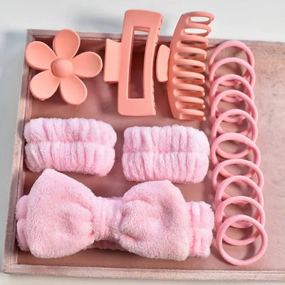 Coral Fleece Wash Face Headband Absorbent Waterproof - Smarsty
