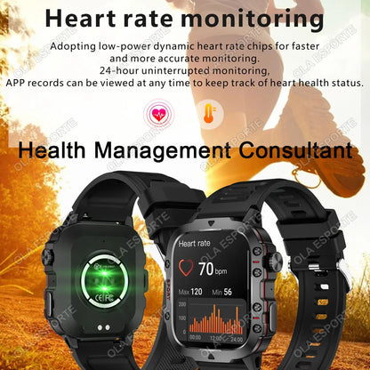 Xiaomi Military Smart Watch for Men with Health Monitor - Smarsty
