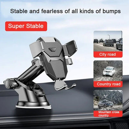 Universal Car Phone Holder With 360 Degree Pivot Mount - Smarsty