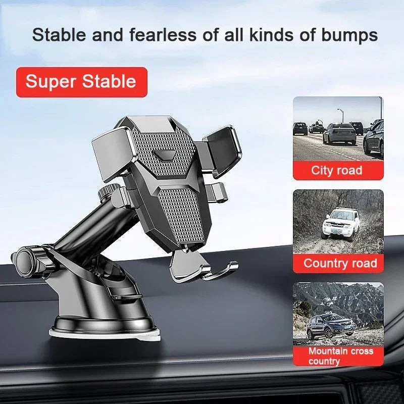Universal Car Phone Holder With 360 Degree Pivot Mount - Smarsty