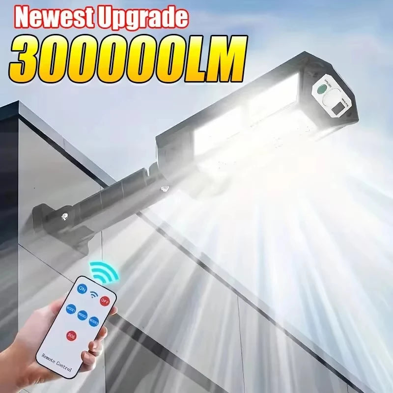 Solar LED Garden Light with Motion Sensor 300000LM Waterproof - Smarsty