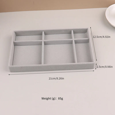 Velvet Jewelry Organizer Box for Rings and Necklaces - Smarsty