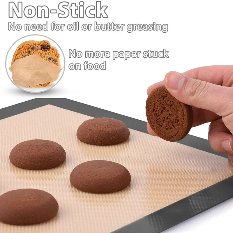 Silicone Baking Mats Non Stick Heat Resistant Set - Smarsty
