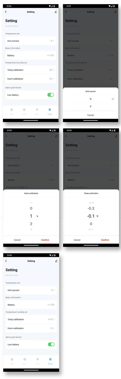 Tuya Smart Bluetooth Temperature Humidity Sensor Upgrade - Smarsty