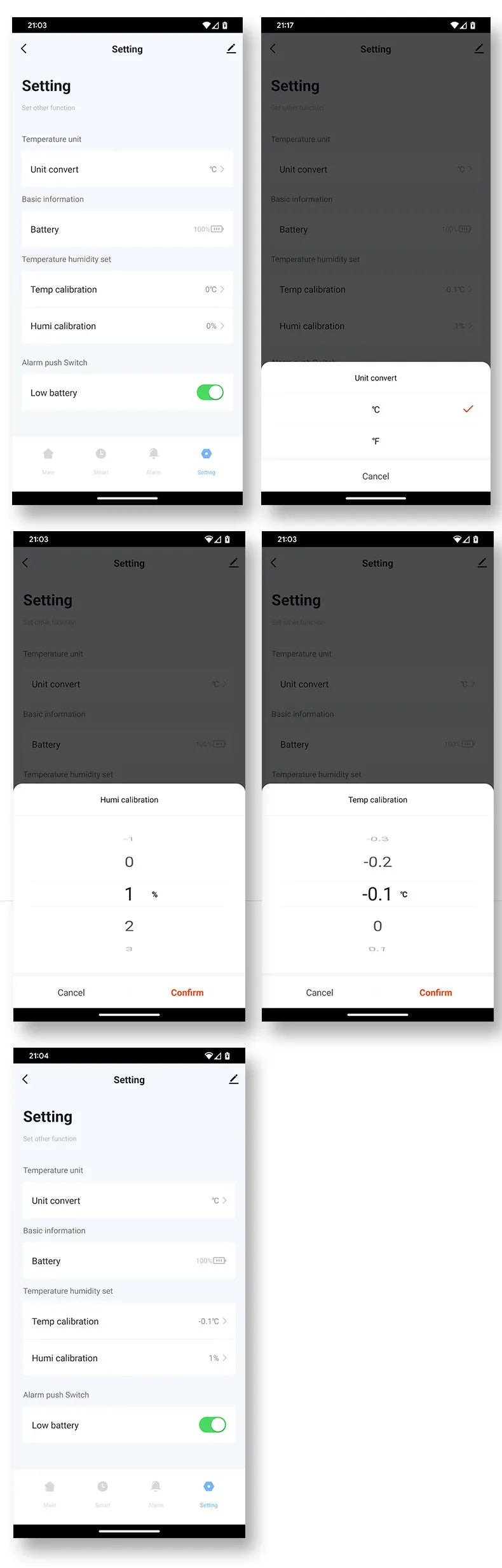 Tuya Smart Bluetooth Temperature Humidity Sensor Upgrade - Smarsty