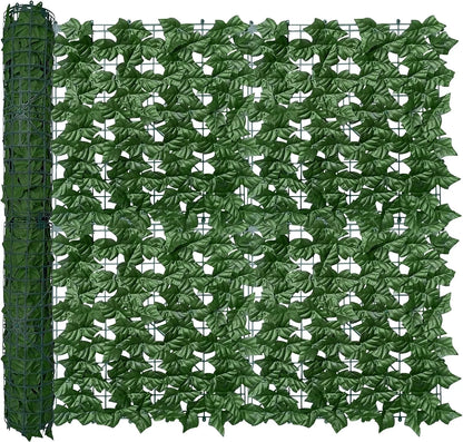 Artificial Green Leaf Fence Panels for Outdoor Privacy - Smarsty