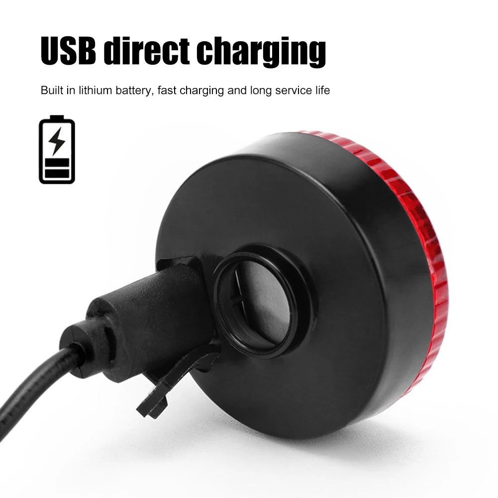 Cycling LED Lantern Bicycle Front Rear Light Set Bike USB Charge Headlight Light MTB Waterproof Taillight Bike Parts Accessories