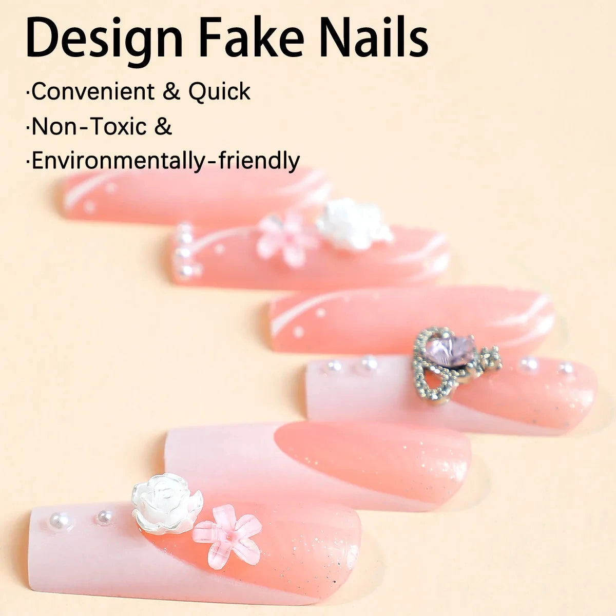 24PCS French Water Pipe Nail Art Kits - Smarsty