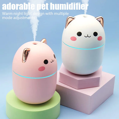 Mini Cute Air Humidifier for Aromatherapy and Purification - Smarsty