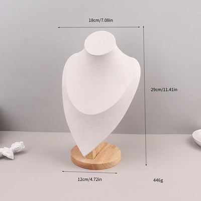 Velvet Jewelry Display Stand for Necklaces and Pendants - Smarsty