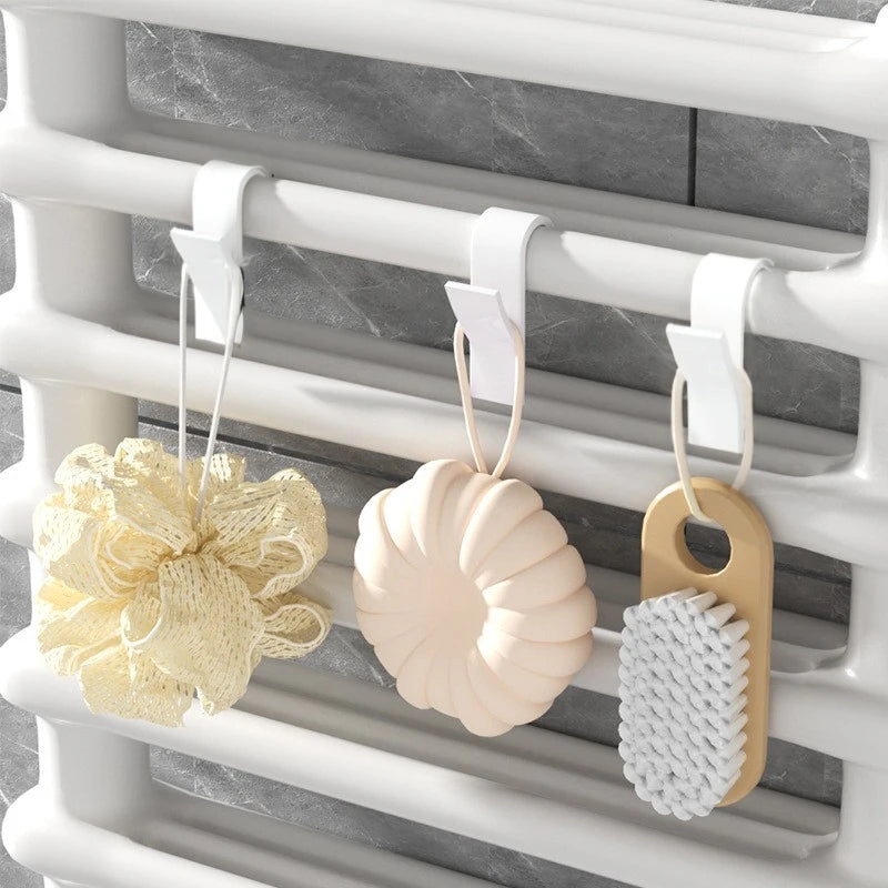 Heated Bathroom Towel Holder with Multifunction Hooks - Smarsty