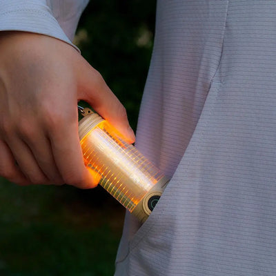 1000LM Super Bright Outdoor Hiking Fishing Tent Lamp 1200mAh Rechargeable Dual Light Source Tent Light Outdoor Camping Lantern by Smarsty