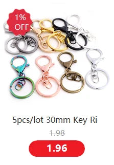Stainless Steel Jump Rings Gold Color Nickel Free Set - Smarsty