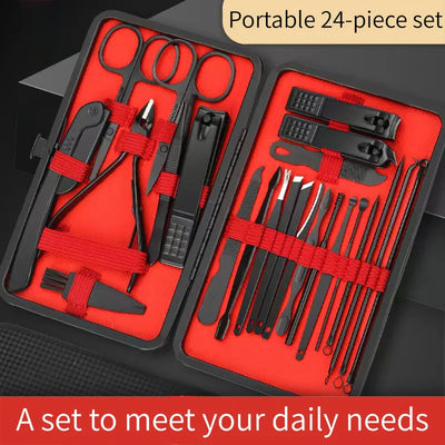 Nail Clipper Set Set Convenient Beauty Tools Nail Clipper Manicure Nail Trimmer Pedicure Knife Ear Peeling Knife Nail Manicure T - Smarsty