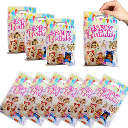 Pink Roblox Birthday Party Decorations Tableware Set - Smarsty