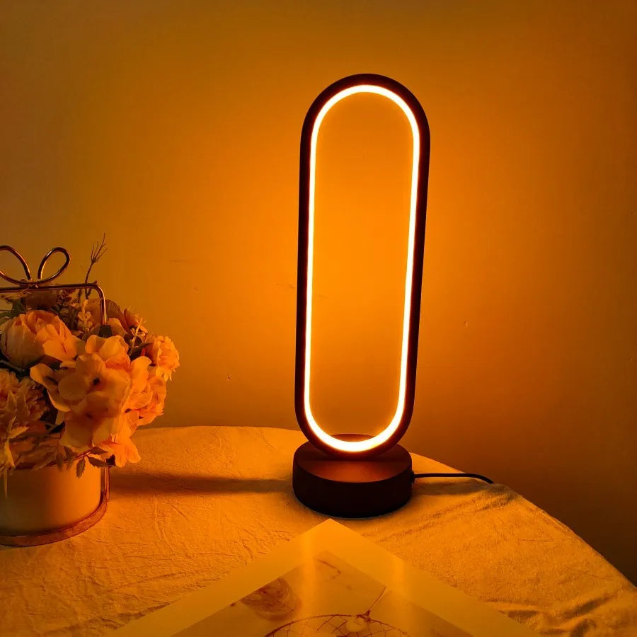 Three-Color Dimming LED Bedside Lamp for Bedrooms - Smarsty