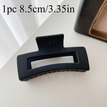 4 Piece Claw Clips Women Nonslip Fashion Set Coffee Black - Smarsty