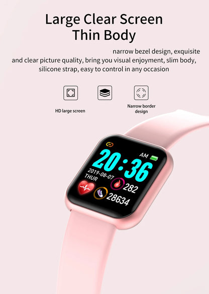 Smart Watch For Fitness Tracking and Music Control - Smarsty