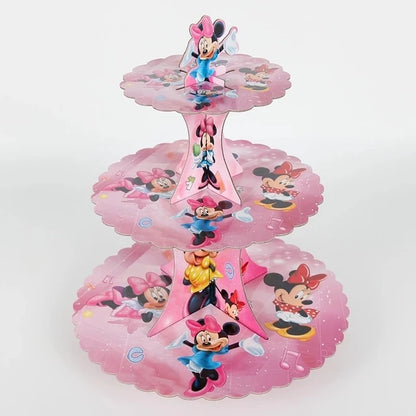 Disney Minnie Mouse Party Supplies Set for Kids Birthdays - Smarsty