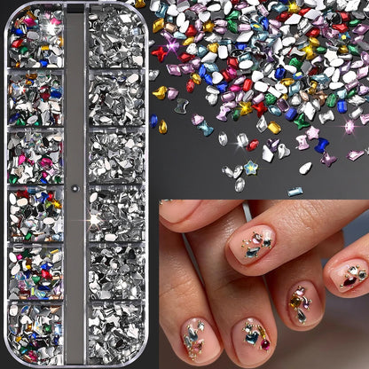 Ocean Gold Nail Art Charms for Stunning Manicure - Smarsty