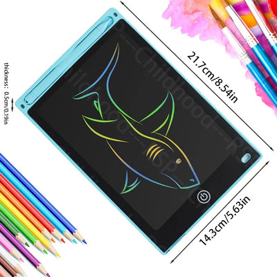 8.5"  Drawing Board LCD Writing Tablet For Kids Boy Girl Montessori Educational Toys Student Magic Blackboard Birthday Xmas Gift - Smarsty