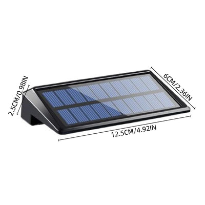 2 Pack Solar Wall Lights Waterproof LED Outdoor Lighting - Smarsty