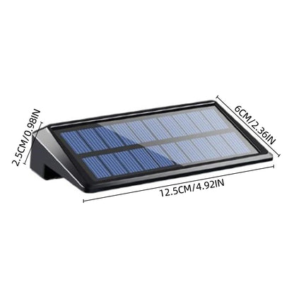 2 Pack Solar Wall Lights Waterproof LED Outdoor Lighting - Smarsty