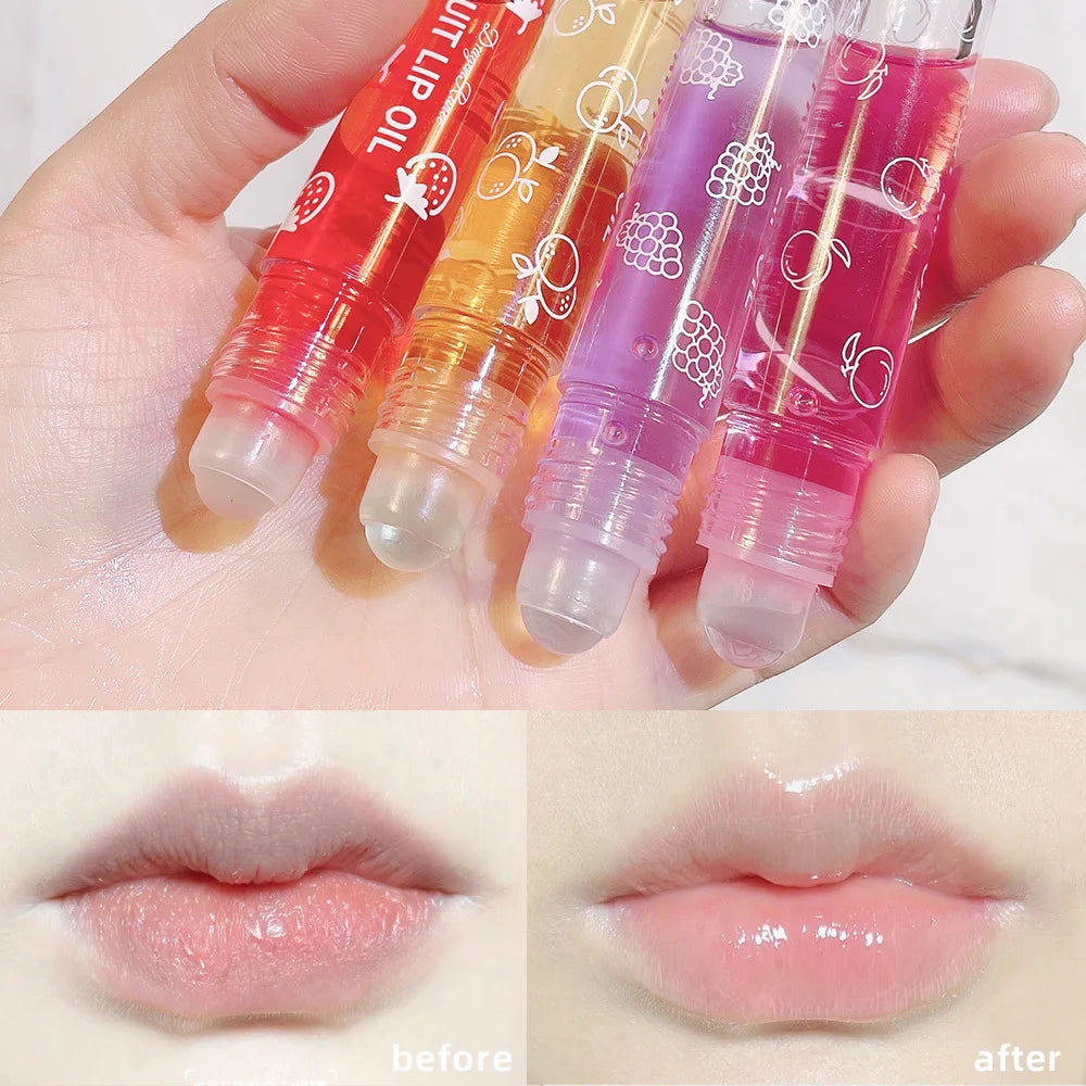 Moisturizing Roll-On Lip Oil for Smooth Soft Lips - Smarsty