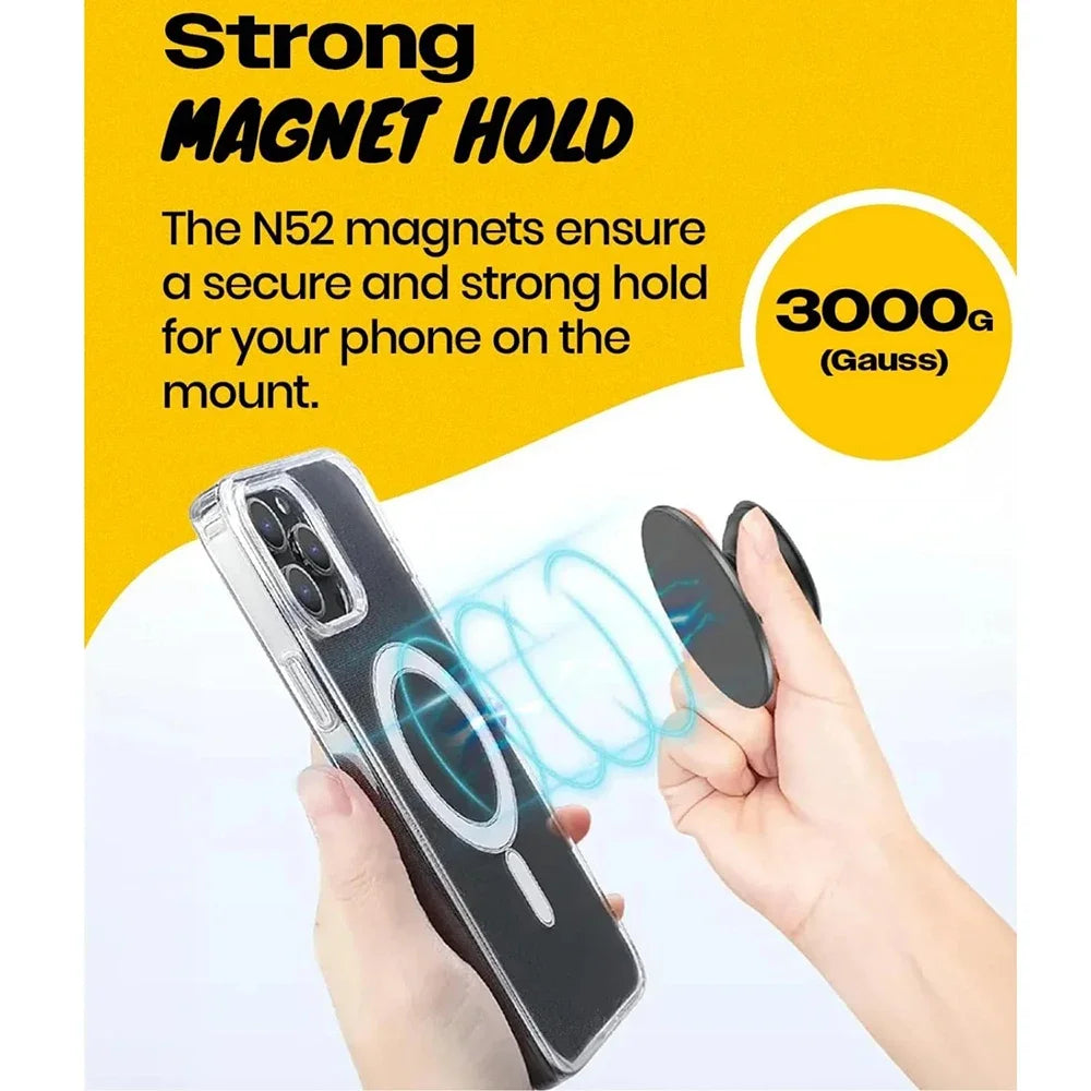 Magnetic Folding Phone Grip Holder With Pocket Stand - Smarsty