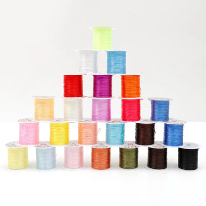 Strong Elastic Beading Cord 1mm 10m Durable Stretch - Smarsty