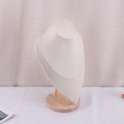Velvet Jewelry Display Stand for Necklaces and Pendants - Smarsty