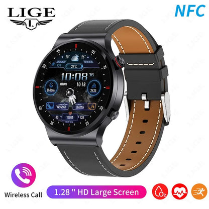 LIGE Bluetooth Smart Watch with ECG PPG Tracking - Smarsty