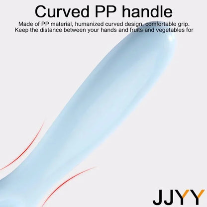 JJYY Fruit Peeling Knife Stainless Steel Peeler Peeling Apples Kitchen Vegetable Fruit Sharp Peeler Potato Peeler