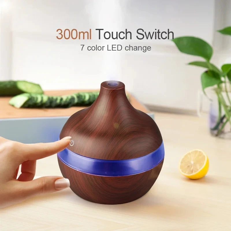 Electric Aroma Humidifier for Home Essential Oil Diffusion - Smarsty