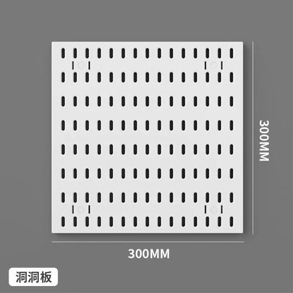 No Punching Pegboard Wall Organizer Panel Shelves For Gamer Room,bathroom,kitchen Storage Rack Organizer Pegboard Accessories