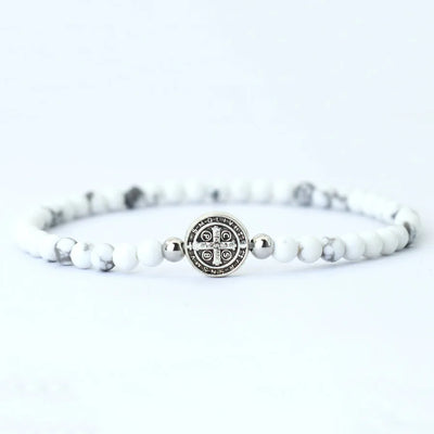 Men's 4mm Beaded Tiger Eye Bracelet Natural Stone Meditation - Smarsty